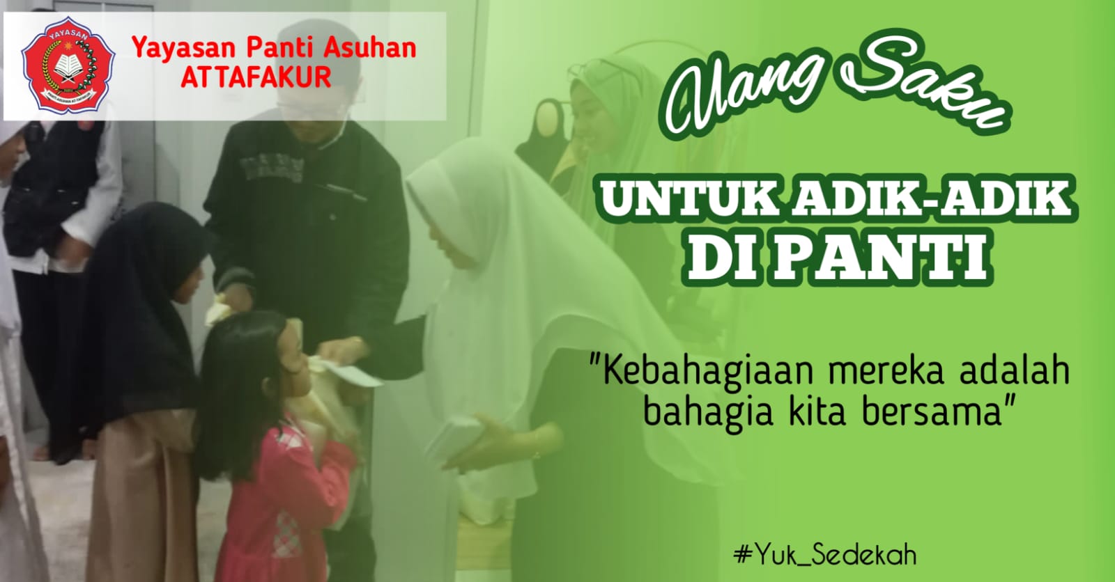 Uang Saku untuk Adik-adik di Panti